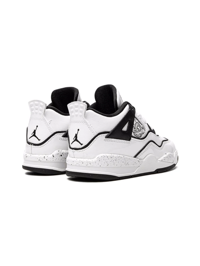 Shop Jordan Air  4 Retro "diy" Sneakers In White