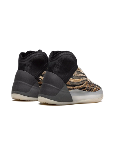 Shop Adidas Originals Yeezy Quantum "amber Tint" Sneakers In Brown