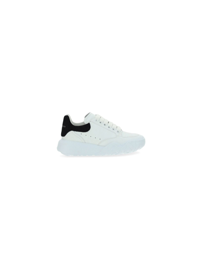 Shop Alexander Mcqueen Women's White Sneakers