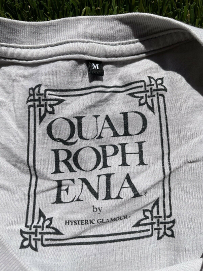 Pre-owned Hysteric Glamour X Undercover Quadrophenia T-shirt Sz Small In Grey