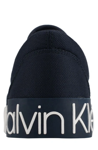 Shop Calvin Klein Ryor Slip-on Sandal In Navy