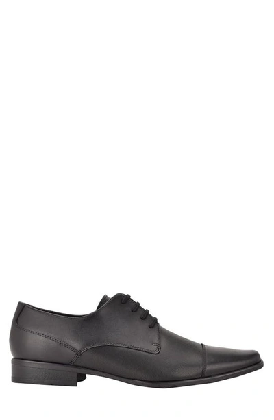 Shop Calvin Klein Bram Leather Derby In Blkle