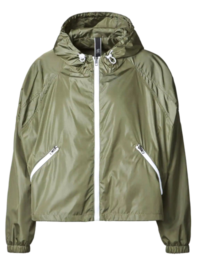 Shop Hogan Green Nylon Jacket