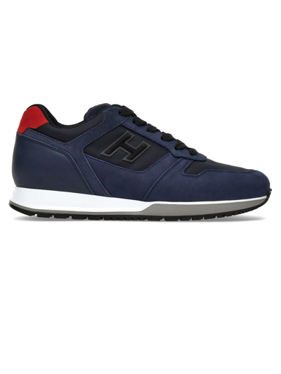 Shop Hogan Sneakers H321 Blue