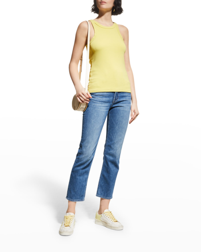 Shop Mother The Chin Ups Tank In Cyw Canary Yellow