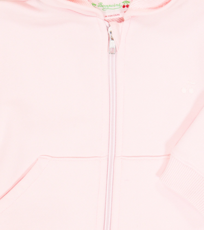 Shop Bonpoint Baby Cotton Jacket In Pink