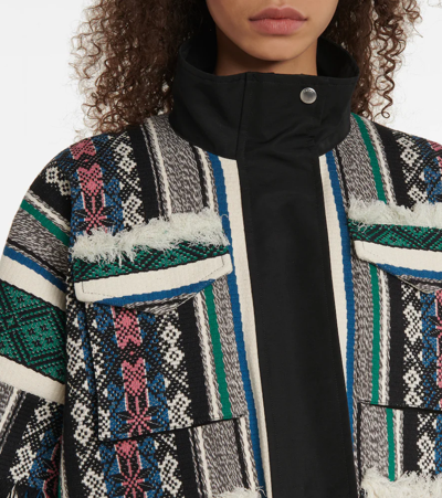 Sacai Multicolor Rug Jacquard Jacket | ModeSens