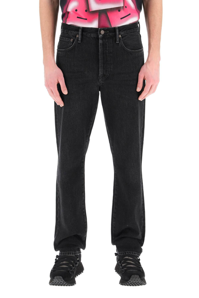 Shop Acne Studios Organic Cotton Jeans In Black