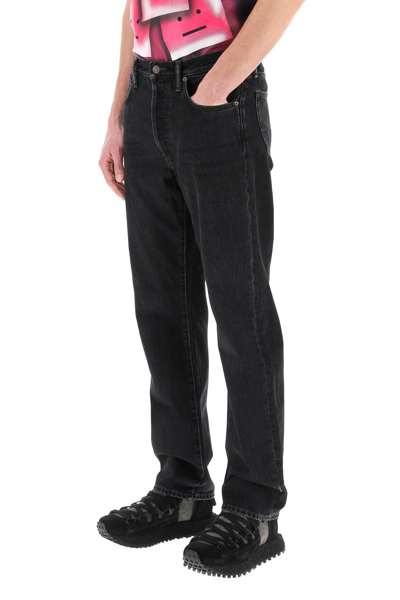 Shop Acne Studios Organic Cotton Jeans In Black