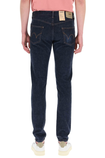 Shop Edwin Tapered Slim Jeans In Blue
