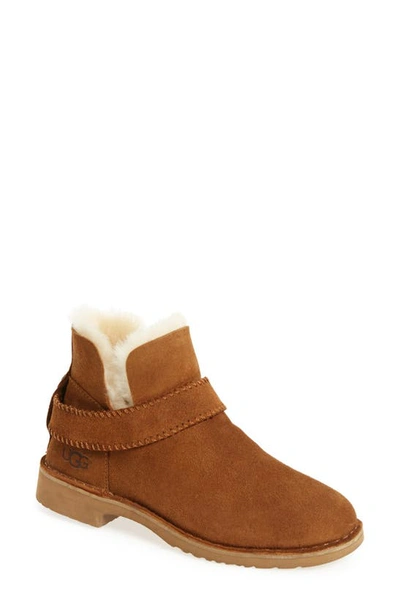 Shop Ugg Mckay Water Resistant Bootie In Chestnut Suede