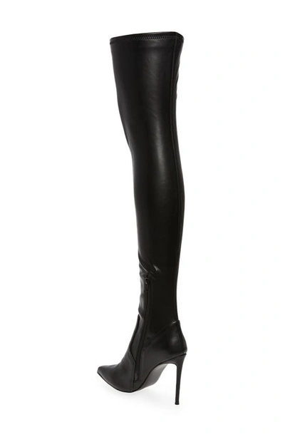 Shop Steve Madden Viktory Over The Knee Boot In Black Pari