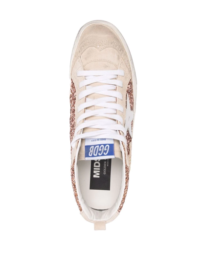 Golden Goose Mid Star Classic Sneakers In Rosa