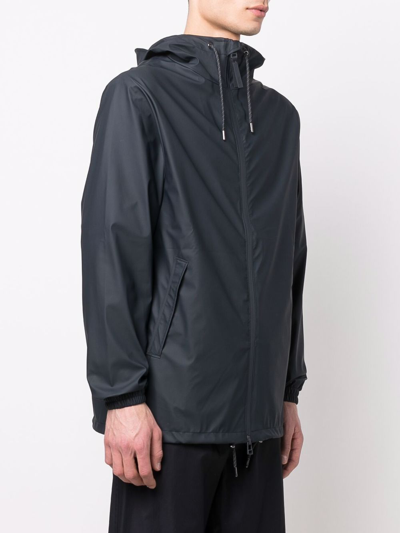 Rains Suva Hardshell Jacket In Blau
