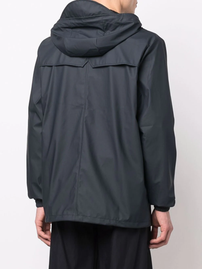 Rains Suva Hardshell Jacket In Blau