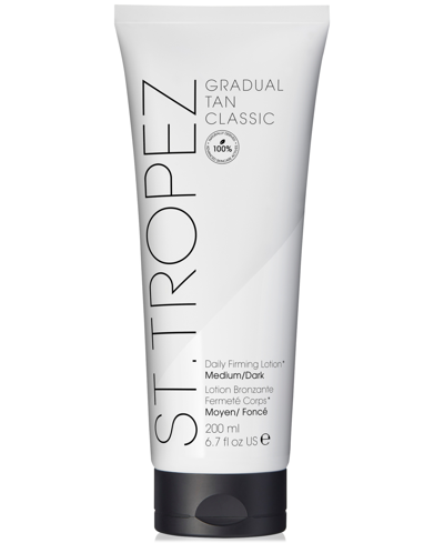 Shop St Tropez Gradual Tan Classic Daily Firming Lotion - Medium/dark, 200 ml In Medium/dark Tan