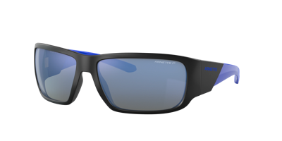 Shop Arnette Unisex Sunglasses An4297 Snap Ii In Dark Grey Mirror Water Polarized