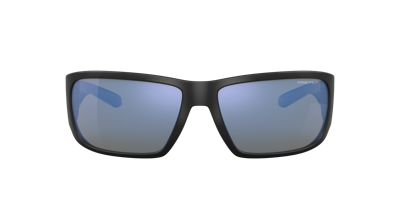Shop Arnette Unisex Sunglasses An4297 Snap Ii In Dark Grey Mirror Water Polarized