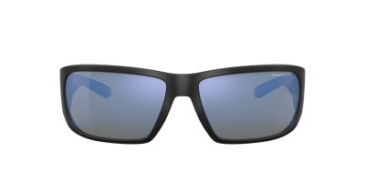 Arnette Unisex Polarized Sunglasses, An4297 Snap Ii 64 In Dark Grey Mirror Water Polarized