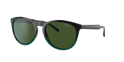 Shop Arnette Unisex Sunglasses An4299 Gorgon In Polarized Dark Green