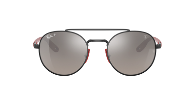 Ray Ban Ray In Polar Grey Mirror Grey Gradient