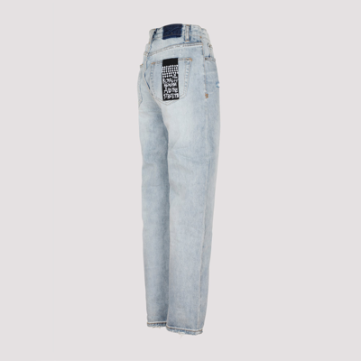 Shop Ksubi Brooklyn Skream Trashed Jeans In Blue