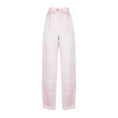 Shop The Mannei Volterra Pants In Pink &amp; Purple