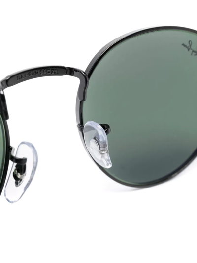 Ray Ban Round-frame Sunglasses In Schwarz