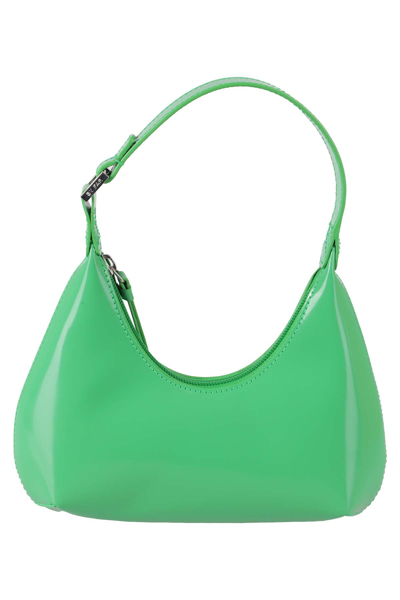 Shop By Far Baby Amber Semi Patent In Super Green