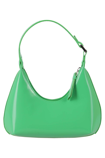 Shop By Far Baby Amber Semi Patent In Super Green