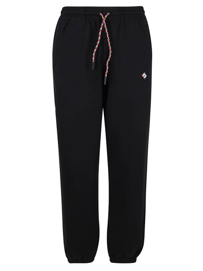 Shop Marcelo Burlon County Of Milan Colourful Cross Relax Sweatpants In Black Multi