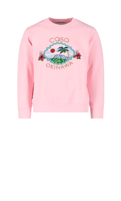 Shop Casablanca Sweater In Pink
