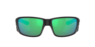 Costa Man Sunglasses 6s9105 Tuna Alley Pro In Green Mirror