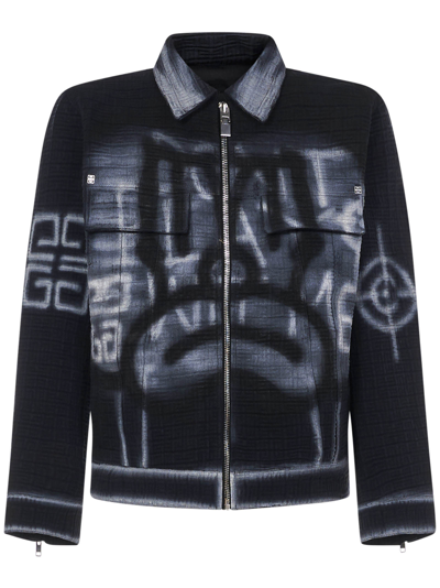 Shop Givenchy Jacket In Black