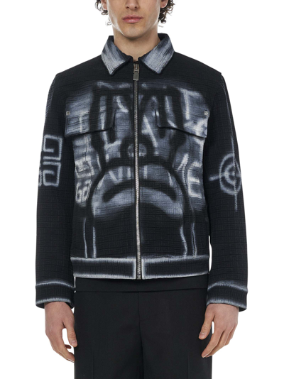 Shop Givenchy Jacket In Black