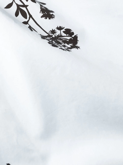 Self-portrait Silhouette Organic Cotton Midi Dress In Blue