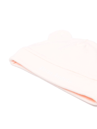 Palm Angels Teddy Bear Ear Hat In Pink