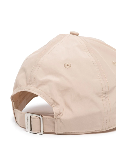 3.1 Phillip Lim Logo Patch Baseball Cap In Neutrals
