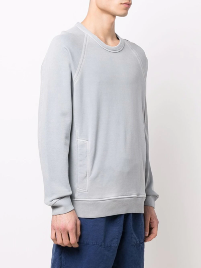 Shop Ten C Crew-neck Sweatshirt In Grey