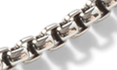 Shop John Hardy Naga Box Chain Necklace In Silver