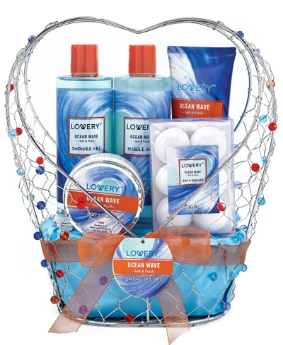 Shop Lovery Ocean Wave Body Care Gift Set And Relax Heart Love Kit, 11 Piece