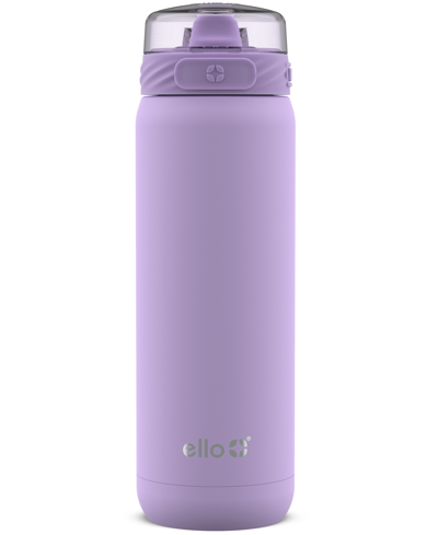 Shop Ello Cooper Vacuum Insulated 22-oz. Stainless Steel Water Bottle In Lilac
