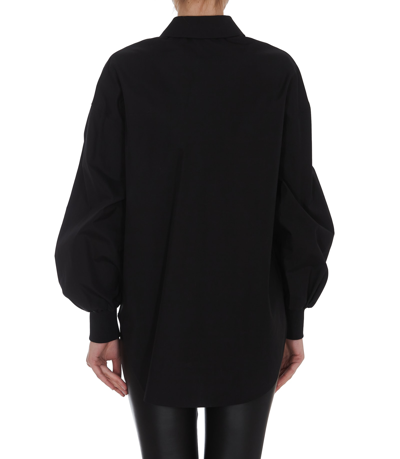 Shop Alexander Mcqueen Cocoon Shirt In Black