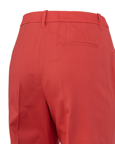 Shop Emporio Armani 7/8 Trousers In Corallo