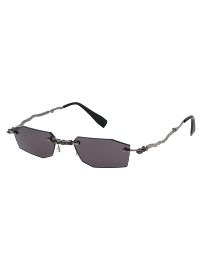Shop Kuboraum Maske H40 Sunglasses In Black