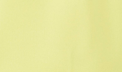Chaus Split Neck Georgette Blouse In Lime Green
