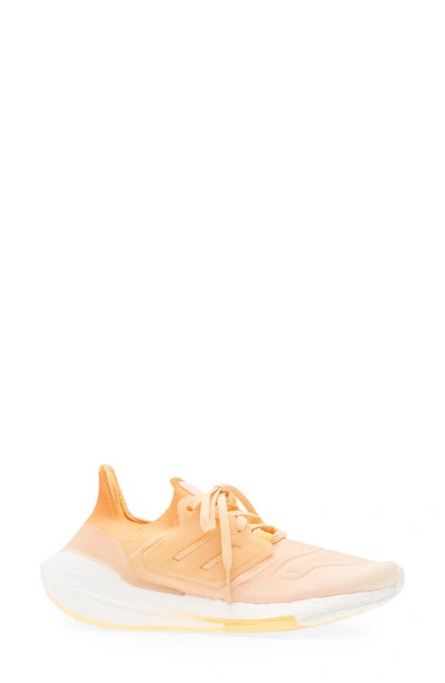 Shop Adidas Originals Ultraboost 22 W Running Shoe In Ecru/amber/orange