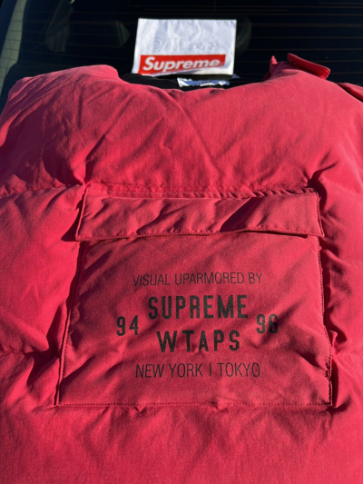 Supreme WTAPS Tactical Down Vest Red
