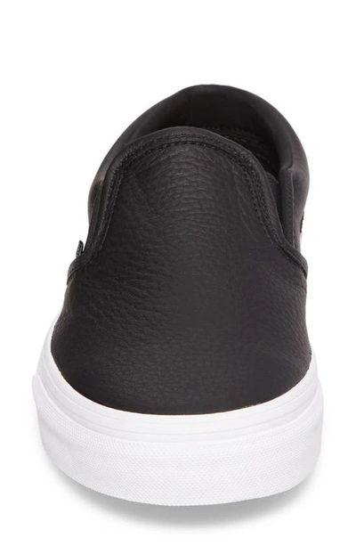 Shop Vans Classic Slip-on Sneaker In Black/ True White