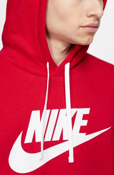 Nike Men's Sportswear Club Fleece Hoodie In Red | ModeSens